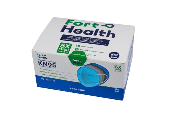 MASCARA DE PROTECAO KN95 PFF2 BRANCA